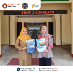 Kolaborasi sekolah dan industri antara Creative Media dan SMK Negeri 2 Surabaya dalam memperkuat pendidikan vokasi digital.