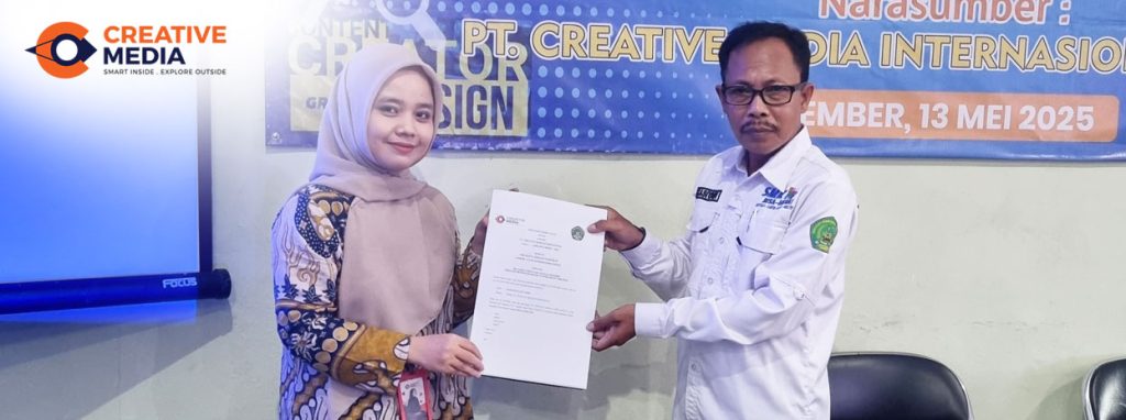 SMK Baitul Hikmah Tempurejo Jember Jalin MoU Bersama Creative Media untuk Tingkatkan Kompetensi Guru dan Siswa